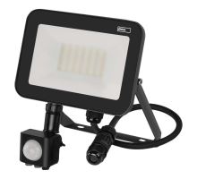 LED reflektor INOVO s pohybovým čidlem, 30W neutrální bílá