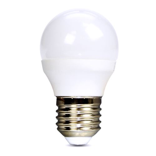 Solight LED žiarovka, miniglobe, 8W, E27, 4000K, 720L