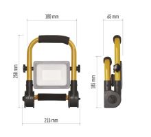 LED reflektor prenosný, 21W neutrálna biela (5)