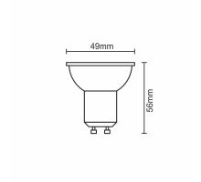 LED žiarovka 7W - GU10 / SMD / 6500K - ZLS107 (2)