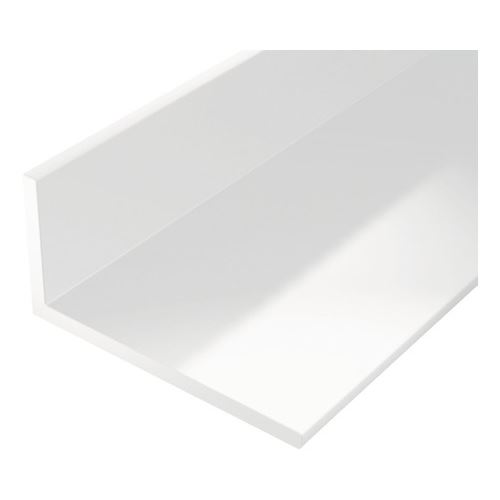 PVC L profil biely 40x10mm 2m