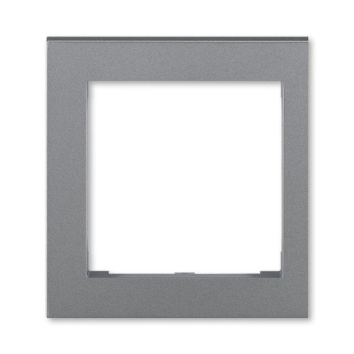 Kryt rámečku s otvorem 55x55, krajní, ocelová, ABB Levit M 3901H-A00255 69