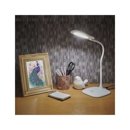 LED stolní lampa STELLA, bílá