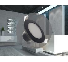 LED svietidlo 7W / IP44 / DR01 / SMD / 4000K / BK - LDL153/B LED svietidlo 7W / IP44 / DR01 / SMD / 4000K / BK - LDL153/B