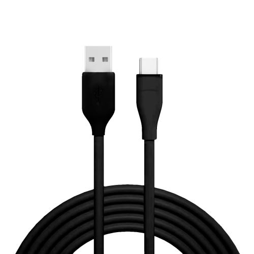 Solight USB-C kabel, USB 2.0 A konektor - USB-C 3.1 konektor, blistr, 1m