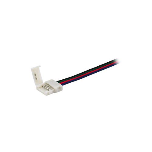 Napájecí kabel pro LED pásek 10mm s konektorem 4p RGB, 15cm