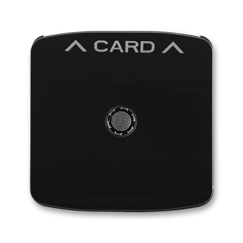 Kryt spínača kartového, čierna, ABB Tango 3559-A00700 N