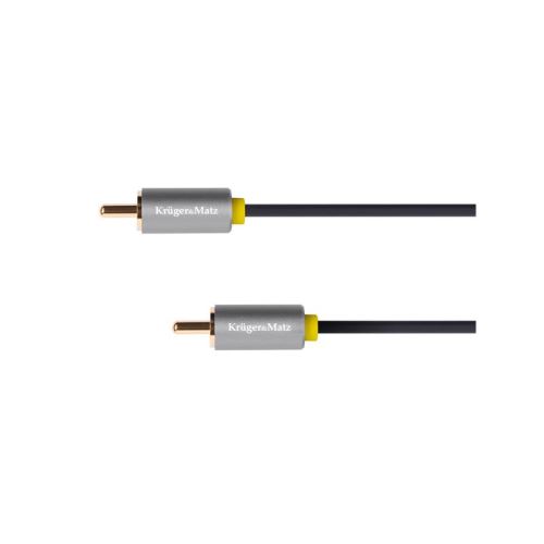 Kabel 1x Cinch konektor/1x Cinch konektor 1m KRUGER & MATZ KM1201 Basic