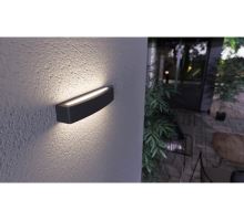 BLOCO nástěnné zahradní LED svítidlo 10W  rez (1)