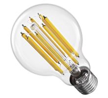 LED žárovka Filament A70 / E27 / 18 W (150 W) / 2452 lm / neutrální bílá (8)