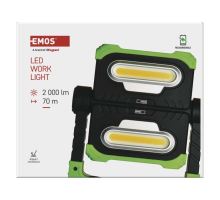 COB LED nabíjecí pracovní reflektor P4536, 2000 lm, 8000 mAh (11)