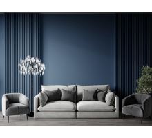 Luxusná krištáľová stojacia lampa 5 x G9 - CA043/F (1)