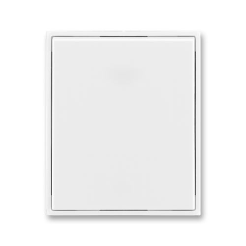Kryt spínača jednoduchý, biela / biela, ABB Element, Time 3558-A00651 03