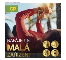 Lítiová gombíková batéria GP CR2016, blister (4)