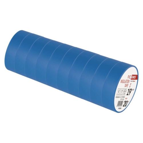 Izolačná páska PVC 19mm / 20m modrá