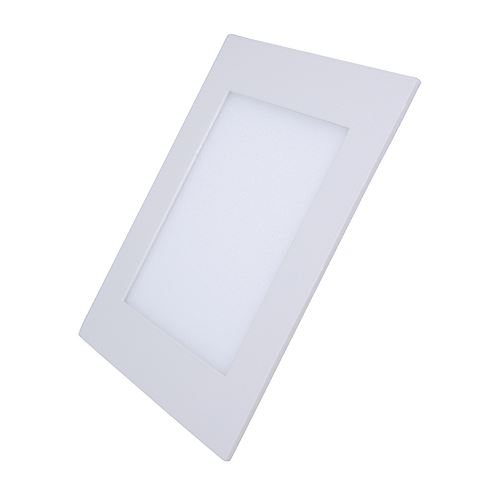 Solight LED mini panel, podhľadový, 12W, 900lm, 3000K, tenký, štvorcový, biely