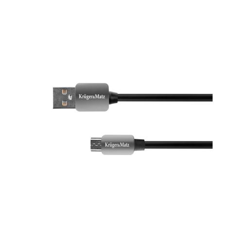 Kábel KRUGER & MATZ KM0331 USB - USB-micro 1,8m