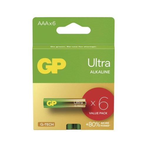 Alkalická baterie GP Ultra AAA (LR03)