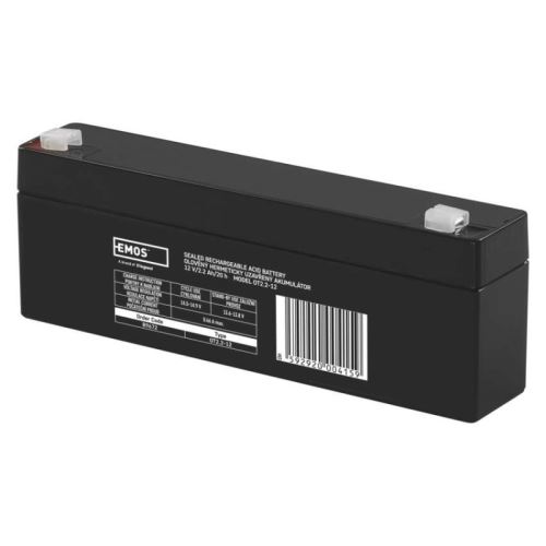 Bezúdržbový olověný akumulátor 12V 2,2Ah