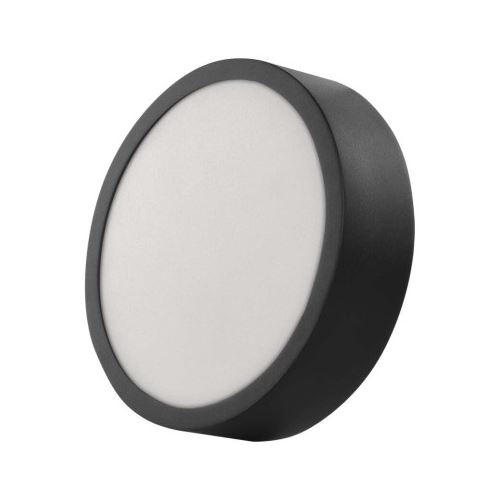 LED přisazené svítidlo NEXXO, kruhové, černé, 12,5W, se změnou CCT