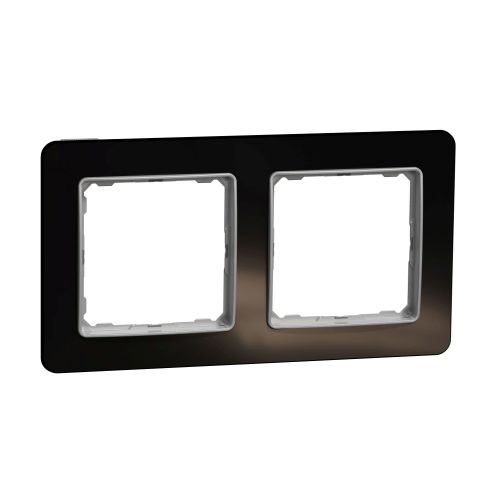 Sedna Elements rámček 2-násobný tmavé sklo