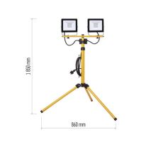 LED reflektor HOBBY SLIM 2x 30W + trojnožka (3)