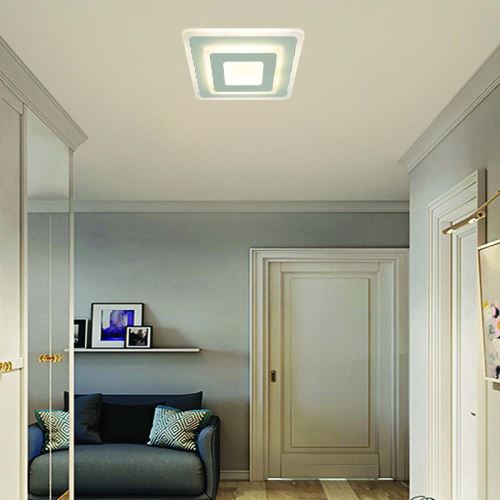 LED stropná lampa s diaľkovým ovládačom 30W - J1346/W