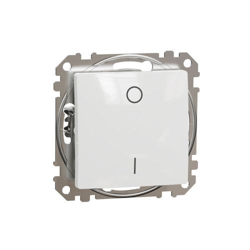 Sedna Design spínač 2 bezšroubový 16A bílá