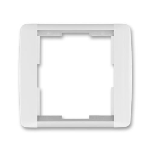 Rámček jednonásobnou, biela / ľadová biela, ABB, Element, Time 3901-A00110 01
