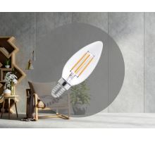 LED Filament 4W - C35 / E14 / 4000K - ZLF722