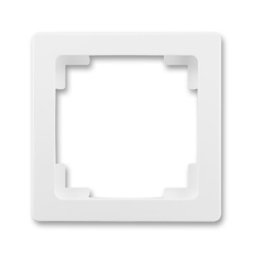 Rámeček jednonásobný, jasně bílá, ABB Swing L 3901J-A00010 B1
