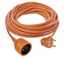 Predlžovací kábel spojka 20m 3x 1,5mm, oranžový