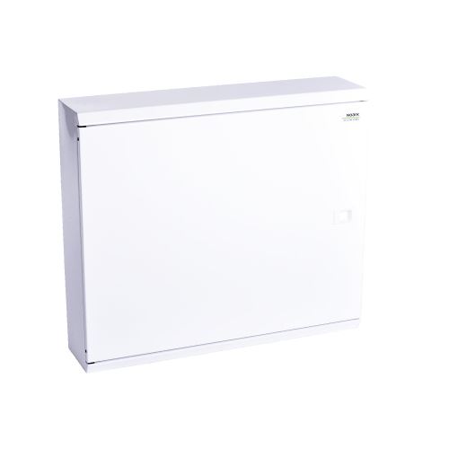 Rozvodnice velkoobsahová EMFS3 72W, 3x24M, NPE svorkovnice, plechové dveře, Noark