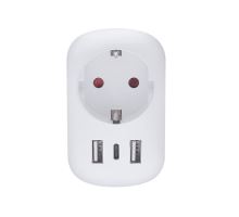 Solight cestovný adaptér s USB do Spojených štátov, typ B Solight cestovný adaptér s USB do Spojených štátov, typ B