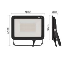 LED reflektor INOVO, 50W neutrální bílá (5)