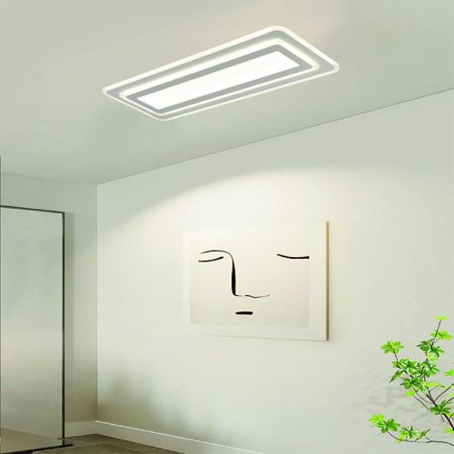 LED stropná lampa s diaľkovým ovládačom 125W - J1344/W