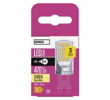 LED žárovka Classic JC / G9 / 4 W (40 W) / 470 lm / teplá bílá (7)