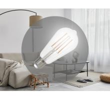 LED žárovka / filament 11W - ST64 / E27 / 4000K - ZLF925D (3)