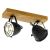 sv.EGL BALKEN/2 E14 HOLZ/SCHWARZ