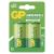 Zinkochloridové batérie GP Greencell R20 (D), blister