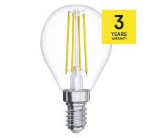 LED žárovka Filament Mini Globe 6W E14 teplá bílá (4)