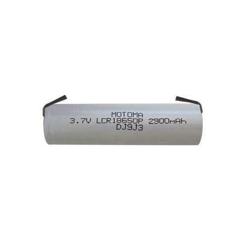 Batéria nabíjacia Li-Ion 18650 3,7V/2900mAh 3C MOTOMA s páskovými vývodmi