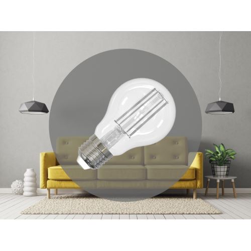 LED Filament BÍLÝ 13W - A60 / E27 / 3000K - ZWF103