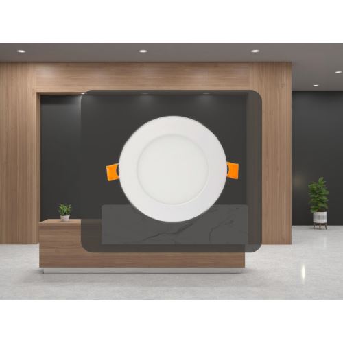 LED panel 6W / PR / SMD / 4000K / WH - LPL121