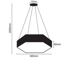LED svítidlo 40W / 4000K - LCL7321-H (4)