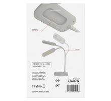 LED stolní lampa STELLA, bílá (9)