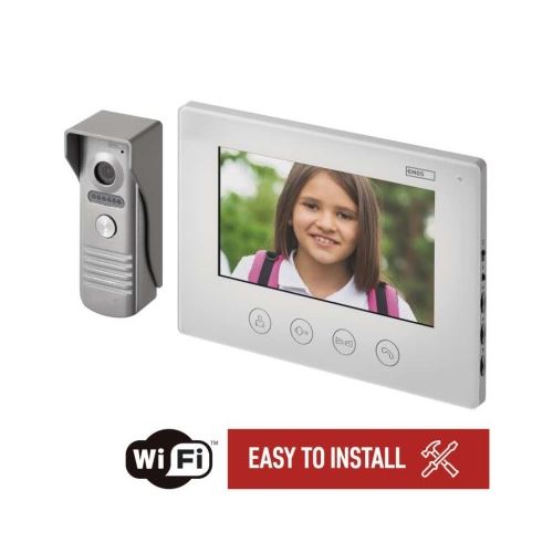 Sada videotelefonu EMOS H2014 s WiFi a aplikací pro mobily