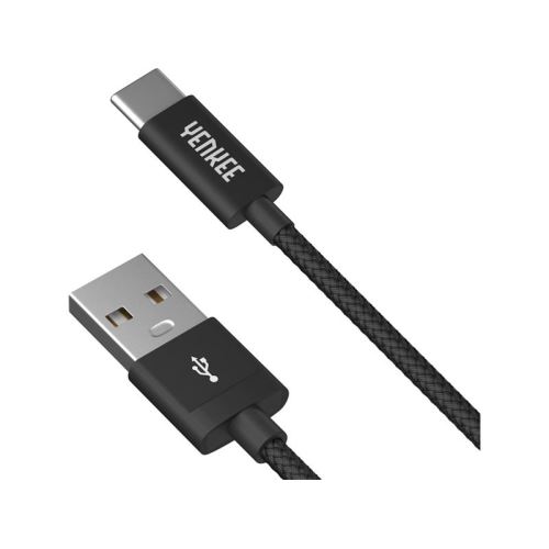 Kabel YENKEE YCU 302 BK USB/USB-C 2.0 2m Black