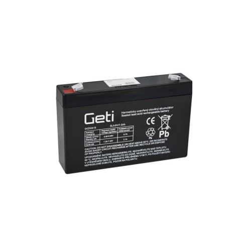 Batéria olovená 6V 7.0Ah GETI
