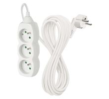 Prodlužovací kabel – 3 zásuvky, 7m, bílý (1)